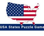 USA štáty Puzzle