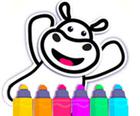 Jogo De Colorir Para Crianças - Pintura Divertida