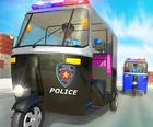 Police Auto Rickshaw Game 2020