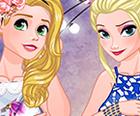 Princeses: Ziemas Balles Kleitas Kolekcijas Modes Spēle