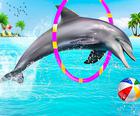Водни каскади шоу с делфини