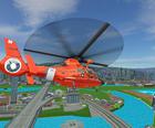 911 2020 xilasetmə helikopterinin simulyasiyası