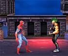 Spider hero street fight