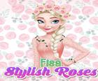 Elsa Frozen Stylish Roses