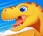 Игри T-Rex-динозавър остров в Джурасик период!