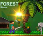 Noob vs Zombies - Forest biome