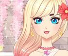 Anime piger mode Makeup spil til pige
