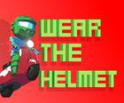 Wear the helmet