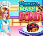 राजकुमारी डोनट खाना पकाने बनाने