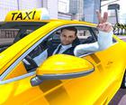 Crazy Taxi Bestuurder: Taxi Spel