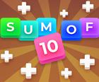 Sum of 10: Merge Number Tiles