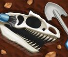 Dinosaurier-Knochen Graben Spiele