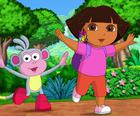 Dora ที่เอ็กซ์พลอเรอร์ Coloring