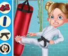 Karate Kız Vs Okul Kabadayı Oyunu