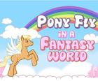 Pony Vliegen in een Fantasie Wereld