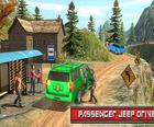 Jeep Passeger Offroad Bjerg Simulation Spil