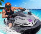 Jetsky güc Boat motorlu qayıqda su yarışı stunts oyunu
