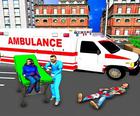 Cidade Ambulância Resgate Simulador Jogos