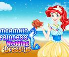 Русалка принцеса сватбена рокля