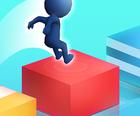 Jump saxlamaq-Flappy Block Jump Game 3D
