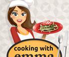 Zucchini Spaghete Bolognese-gătit cu Emma