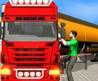 Olej Tanker Transportér Truck Simulator