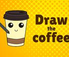 Zeichne den Kaffee