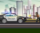 Mașini De Poliție Din Oraș