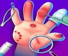 त्वचा हाथ डॉक्टर खेल: सर्जरी अस्पताल खेल