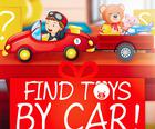 Поиск игрушек на машине