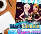 Black მოდის Vogue Cover