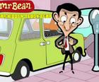 Ours en Peluche Caché de Voiture Mr Bean