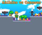 Akihiko vs canhões