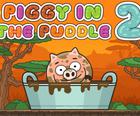 Piggy no jogo poça