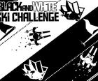 Črno Beli Smučarski Izziv