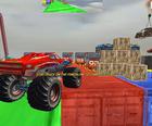מפלצת משאית נהיגה פעלולים משחק Sim