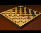 Damas tablero de ajedrez