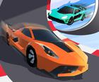 Wyścigi samochodowe: 3D Napęd Mad