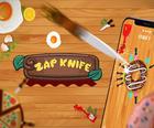 Nóż Zap: nóż trafiony w cel