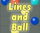 लाइनों और गेंद
