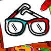 Easy Kids Coloring Glasses Easy Kids Coloring Glasses