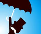 Mjeshtër Umbrella Poshtë.