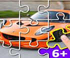 Puzzle Car-Deti A Dospelí