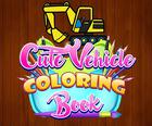 Сладка книжка за оцветяване за автомобили