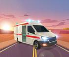 救急車の交通ドライブ