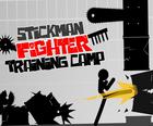 Stickman לוחם במחנה אימונים