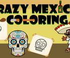 Crazy Mexican Coloring Book