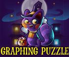 Graphing Puzzle Helovinas