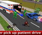 Ambulanza Di Soccorso Il Simulatore Di Città Ambulanza Di Emergenza