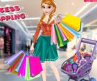 Princesa Do Gelo Shopping De Compras